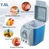6en1 Réfrigérateur Portable Refroidisseur Et Réchauffeur 7,5 L Pour Camping Voyage, Lait Maternel, Médicaments, Voiture