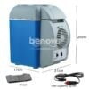 6en1 Réfrigérateur Portable Refroidisseur Et Réchauffeur 7,5 L Pour Camping Voyage, Lait Maternel, Médicaments, Voiture