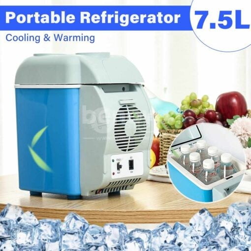 6en1 Réfrigérateur Portable Refroidisseur Et Réchauffeur 7,5 L Pour Camping Voyage, Lait Maternel, Médicaments, Voiture