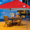 Tente  3x3M ultra léger multifonction robuste inoxydable Abri instantané contre le soleil et la pluie avec sac