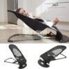 4en1 Chaise à bascule pour bébé, Lit pliable confortable, berceau inclinable jusqu'à 3 ans