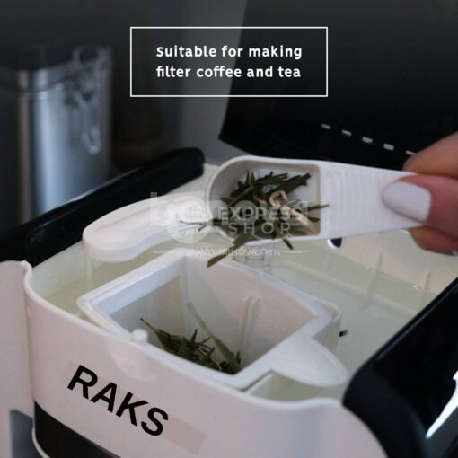 4en1 machine à café thé électrique automatique goutte à goutte avec 2 tasses en céramique
