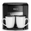 4en1 machine à café thé électrique automatique goutte à goutte avec 2 tasses en céramique