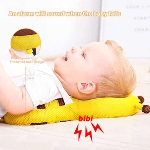 Coussin anti-chute et Protège-tête et dos de bébé respirant avec Dessin Animé Réglable et mignon