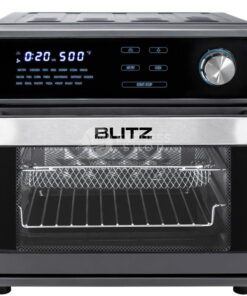 BLITZ MEGA Four et Air Fryer 15 Litres Avec 22 Programmes Intelligents et Puissance de 2600W (USA Quality)