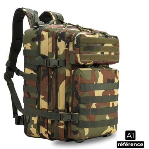 Atlas – Sac à dos d'aventure extra-large 50 L - Durable et confortable voyages, la randonnée, l'alpinisme, les sports de plein air