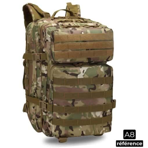 Atlas – Sac à dos d'aventure extra-large 50 L - Durable et confortable voyages, la randonnée, l'alpinisme, les sports de plein air