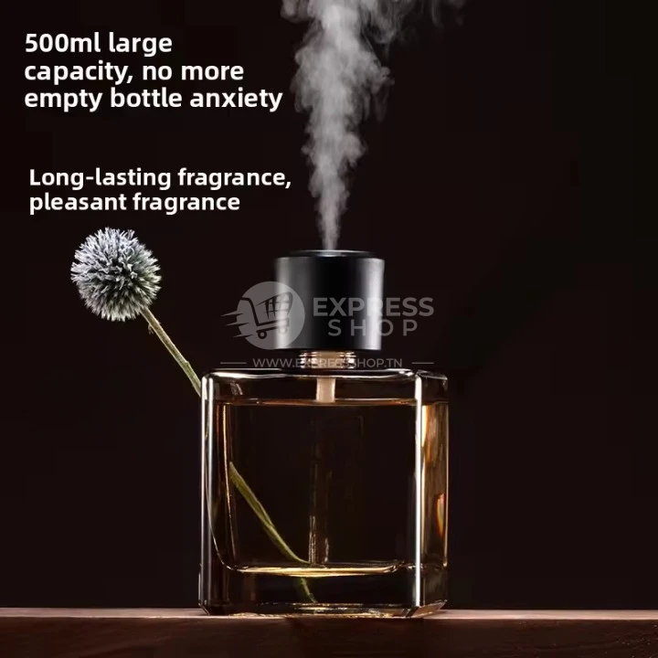 BLITZ- Humidificateur d’Air Et Diffuseur d’Arômes Huiles Essentielles 500 ml Rechargeable & Portable